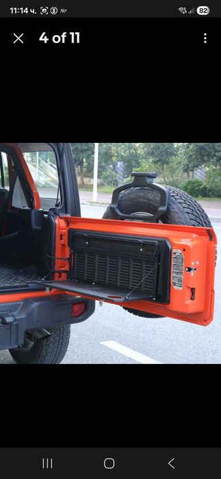 Подвижен стелаж за Jeep Wrangler JL