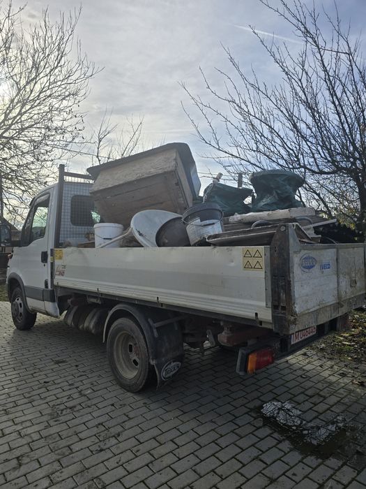 Debarasez si Transport moloz,piatra,nisip,sort