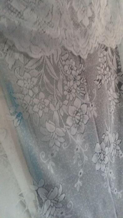 Тюль для зала,  белая и цветная