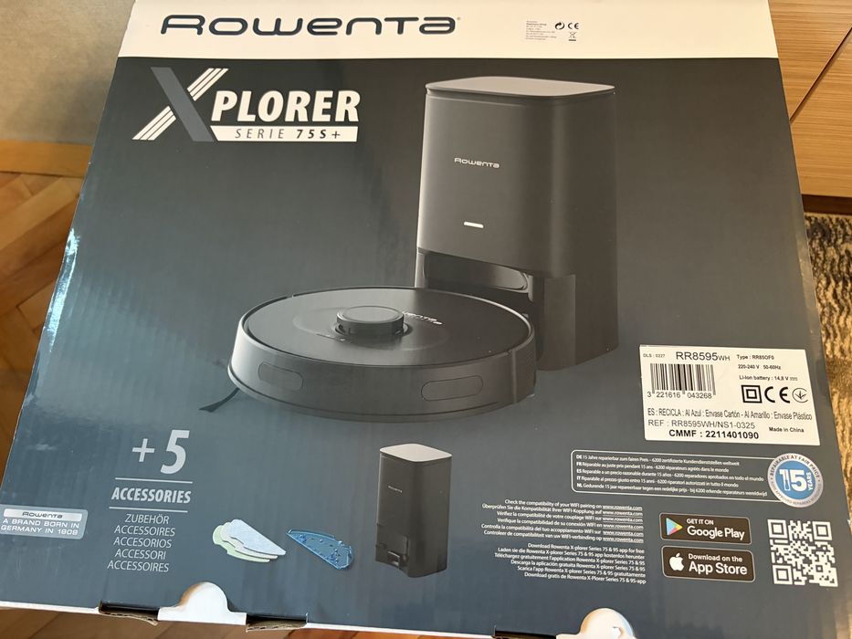 Прахосмукачка робот Towenta X- plorer serie 75S+