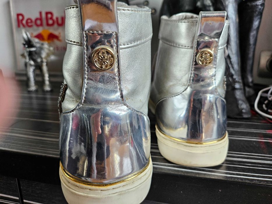 Philipp plein и GUESS сникърси естествена кожа оригинални