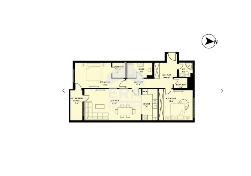 Продава се Тристаен апартамент в София, Люлин 5 - 125 кв.м за 908 €/кв.м - Снимка #3