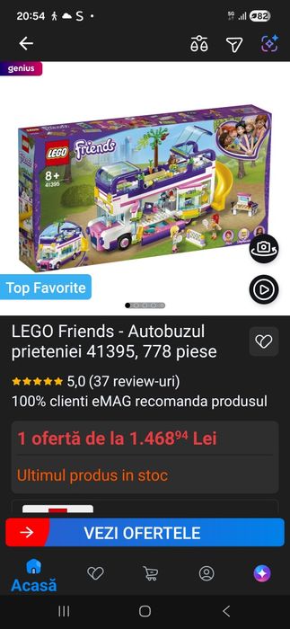 Lego Friends Autobuzul prieteniei