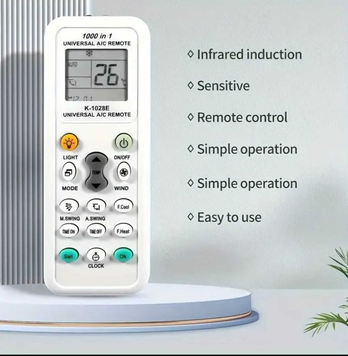 Telecomanda universala pentru aparate de aer conditionat