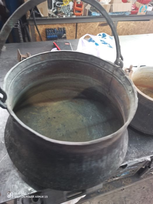 Медни котли и медна тава