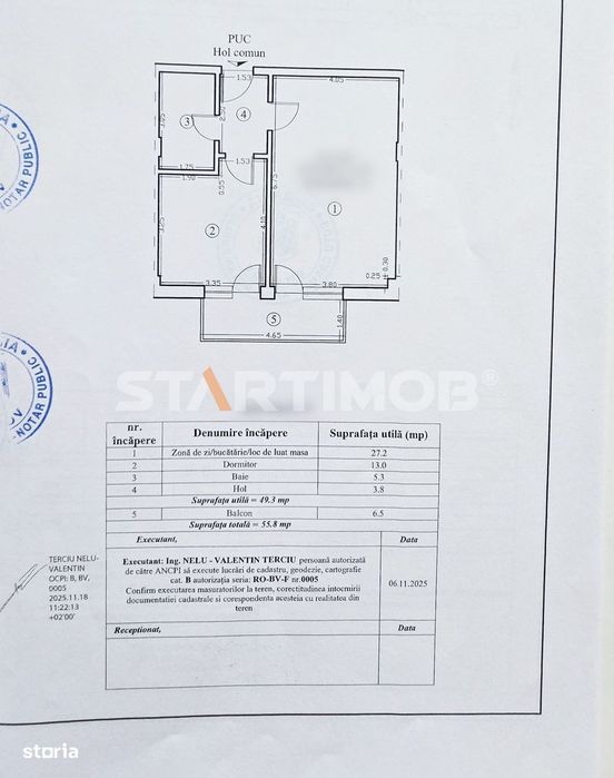 Apartament mobilat cu parcare Ozone Residence Coresi