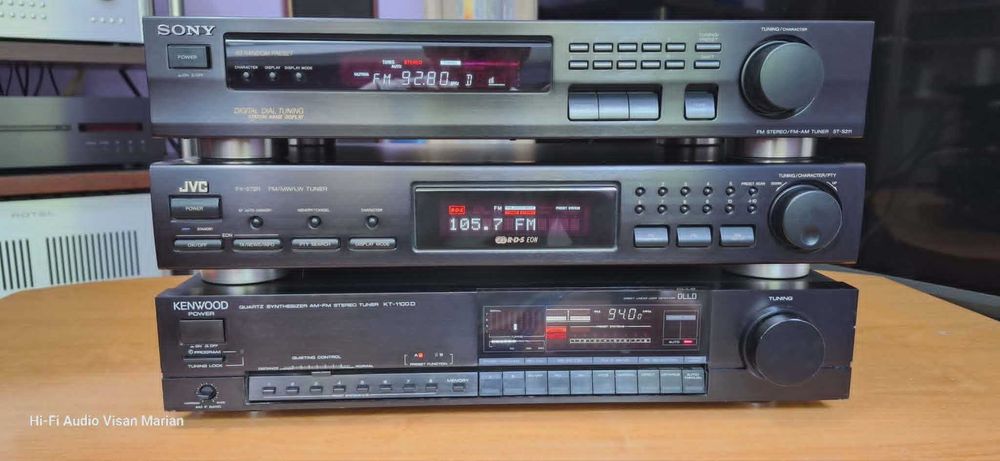 Tuner Jvs FX-572R , Kenwood KT-1100D , Sony ST-S211