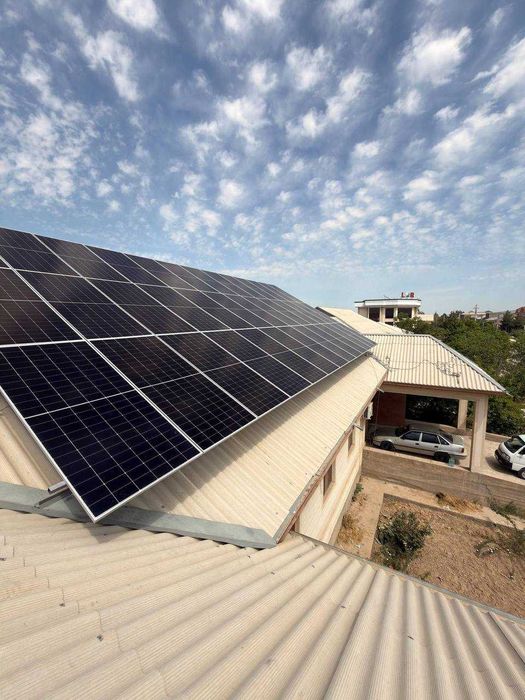 Quyosh panel stansiyasi 5 kw dan 100 kw gacha