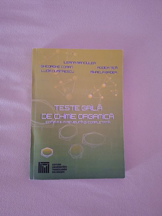 Carte teste grila de chimie organica