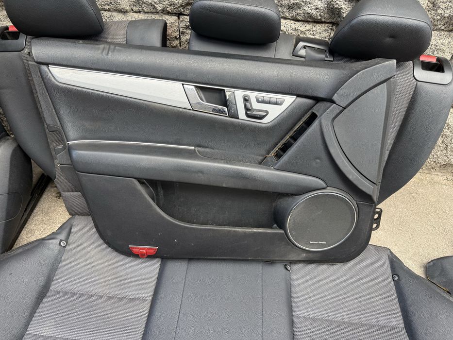 Полукожен салон - Mercedes C(w204)