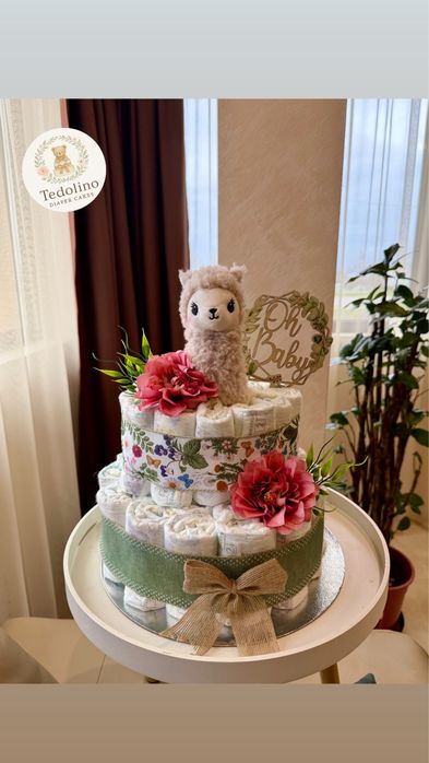 Торта от памперси