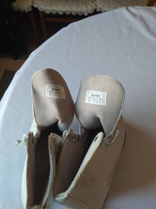 Коньки  новые 36 размер кожаный