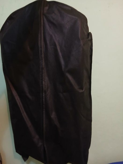 Vand sacou albastru de barbati purtat o singura data