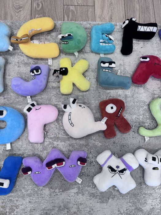 Алфавит лора мягкие игрушки