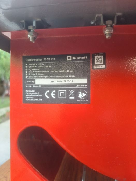 Circular cu masa Einhell