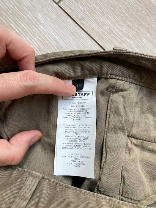 BELSTAFF TAMERTON Chino Trousers мъжки панталон панталони размер 32
