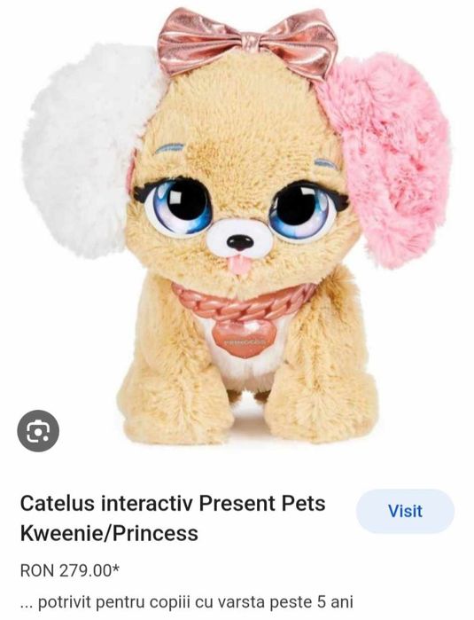 Catelus  interactiv present pets