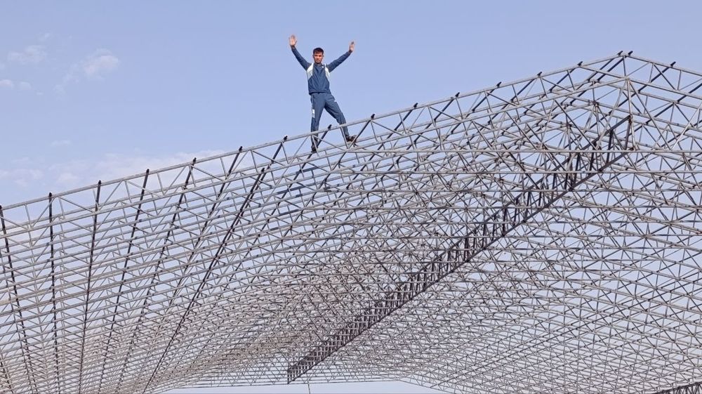 Навес куриш хизмати Узбекистан буйлаб кантинер профил темир