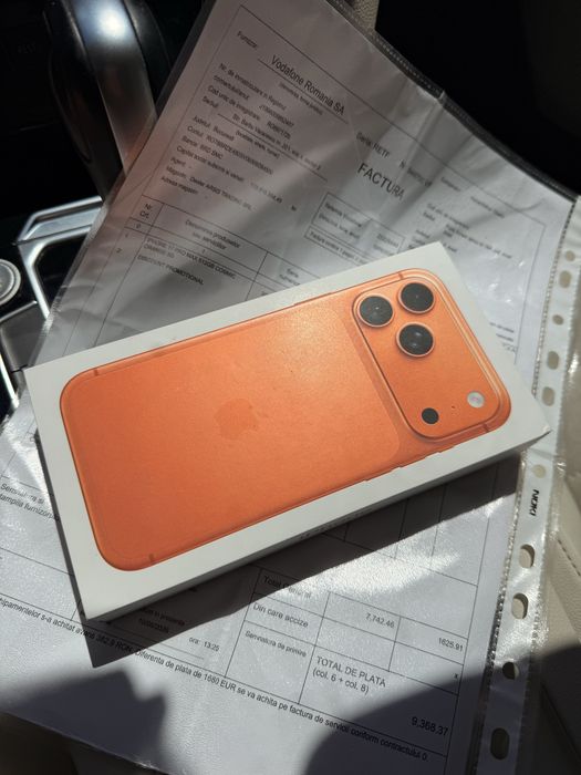 Iphone 17 pro max 512 gb orange NOU