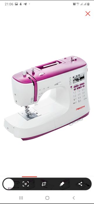 Бытовая швейная машинка necchi