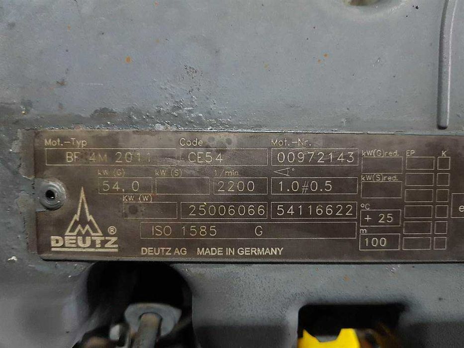 Motor complet Deutz BF4M2011 - Piese de motor Deutz