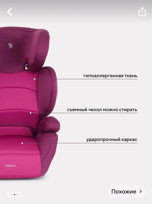 Автокресло+бустер