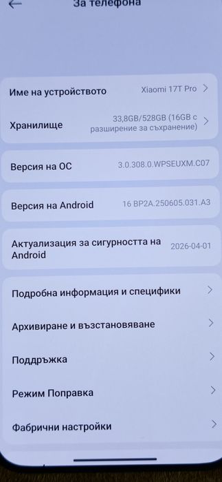 Xiaomi 17 t Pro Black