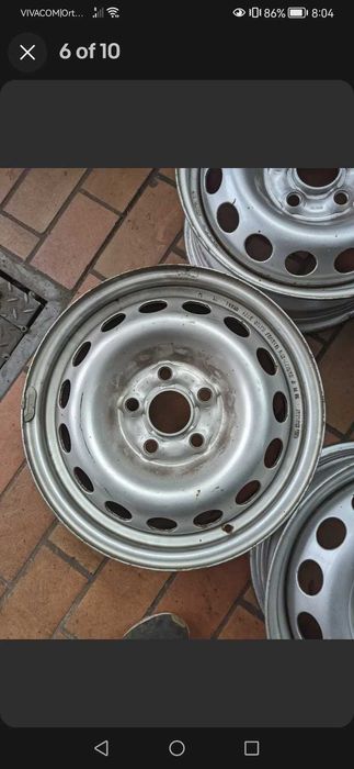 4БР Железни джанти VW Amarok - VW T5, VW T6