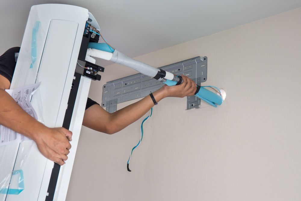 Установка кондиционера