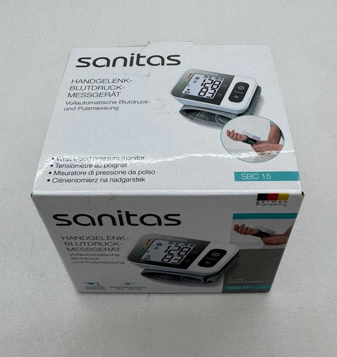 Tensiometru de incheietura, Sanitas SBC 15