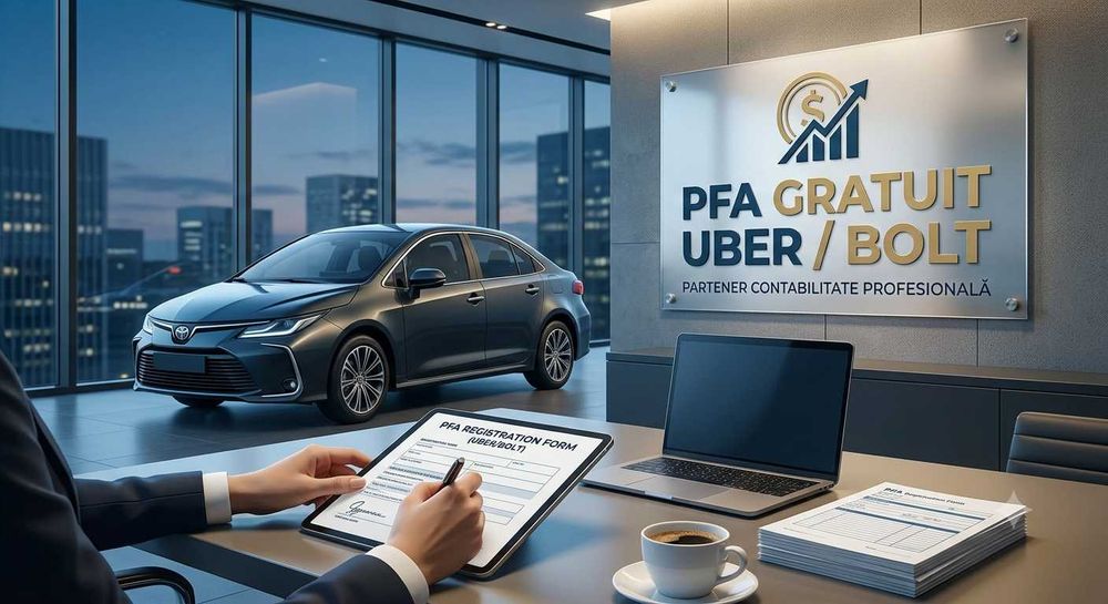Contabilitate PFA UBER BOLT & Infiintare PFA GRATUIT