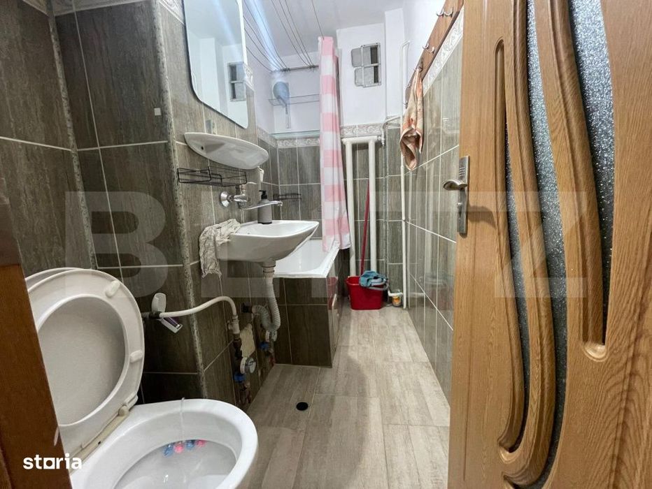 Apartament cu ocamera, 25 mp,