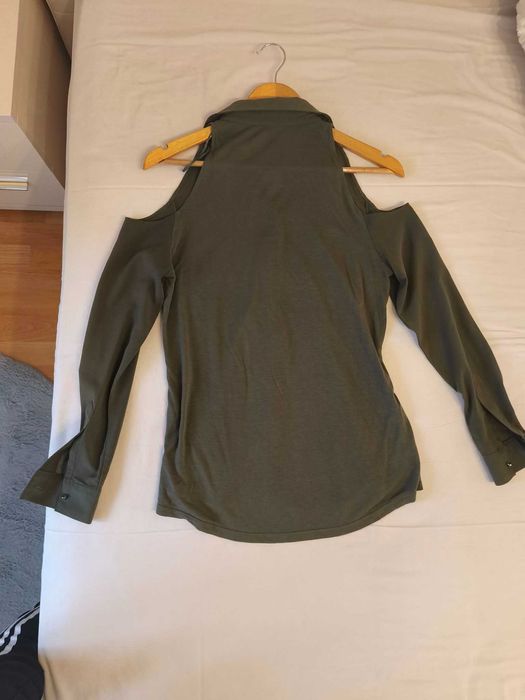 Дамски блуза, риза и спортен сутиен, Mohito