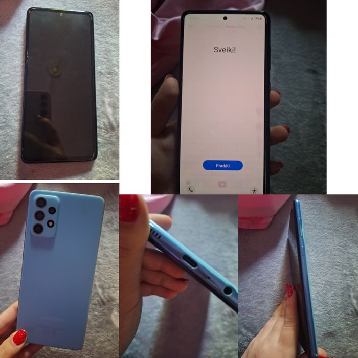 Samsung a72 nu are garantie nici cutia originala
