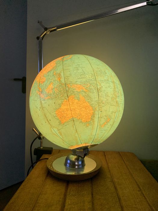 Стъклен глобус / JRO Verlag / 50-те