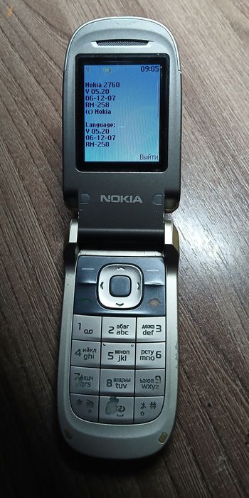Nokia 2760 одна симкарта, оригинальный  телефон