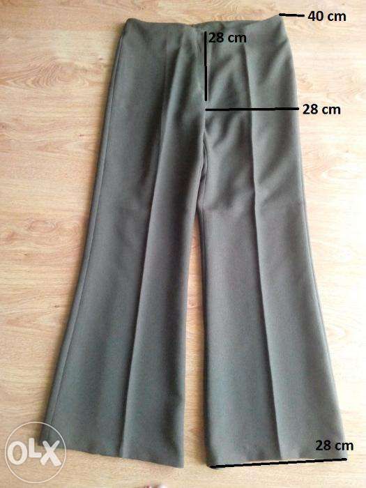 Costum (2 piese) verde-crem - dama