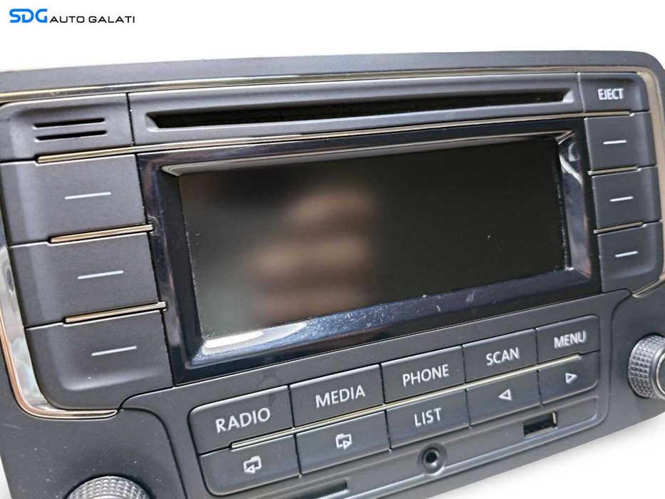 Unitate Radio CD RCN210 USB AUX CARD Volkswagen Touran 1T1 1T2 2003 - 2010 Cod 3AD035185A [LS0551]