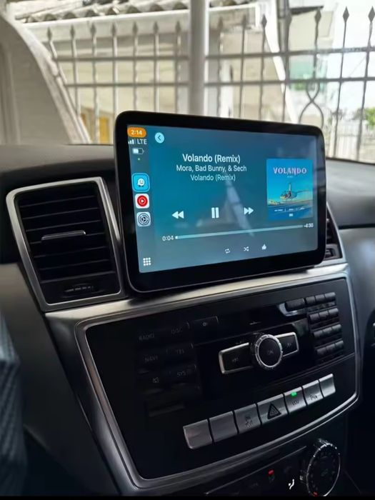 Navigatie Mercedes ML Carplay Waze YouTube GPS