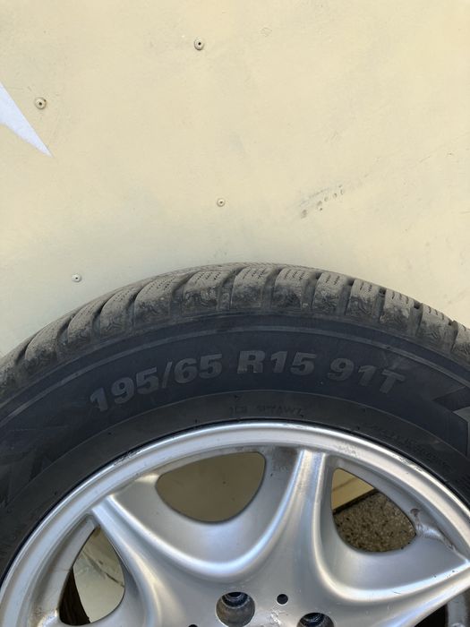 Комплект зимни гуми+джанти за мерцедес