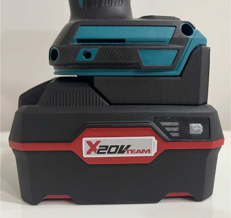 Adaptor de la Makita LXT la baterii Parkside
