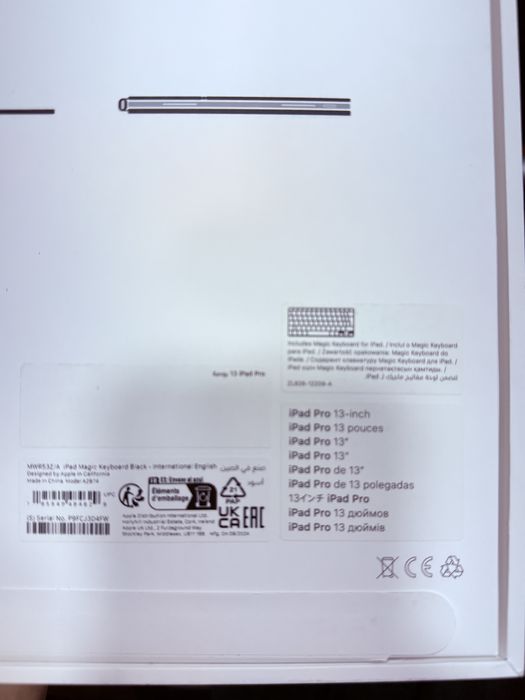 Клавиатура за Айпад 13 про/Magic Keyboard for iPad Pro 13‑inch (M4)