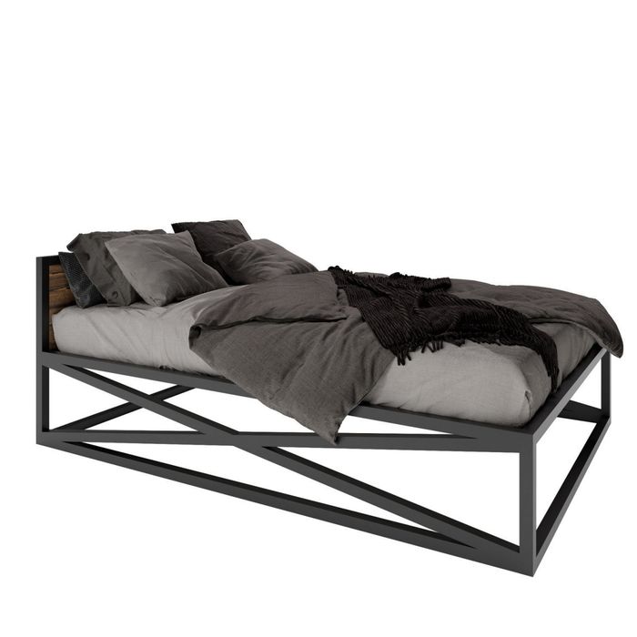 Кровать лофт металлическая