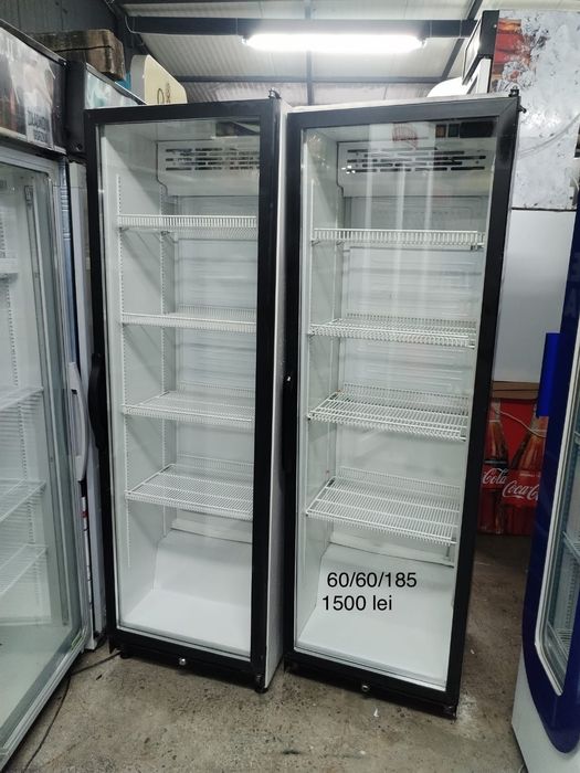 Vitrinele frigorifice verticale duble /frigidere duble