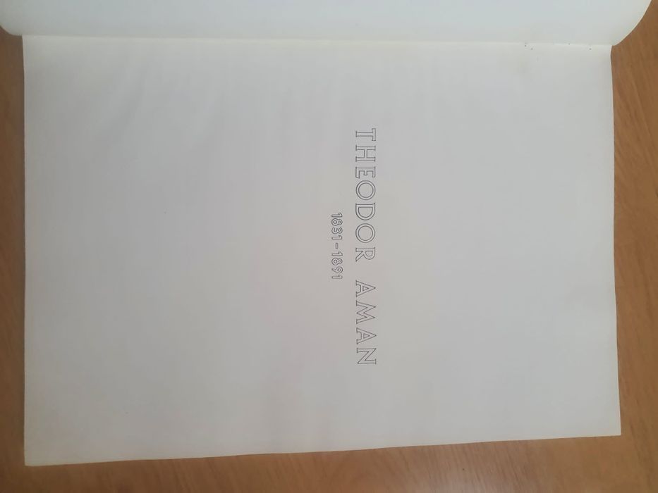 Carte atlas lucrări picturi teodor aman in franceza an 1954