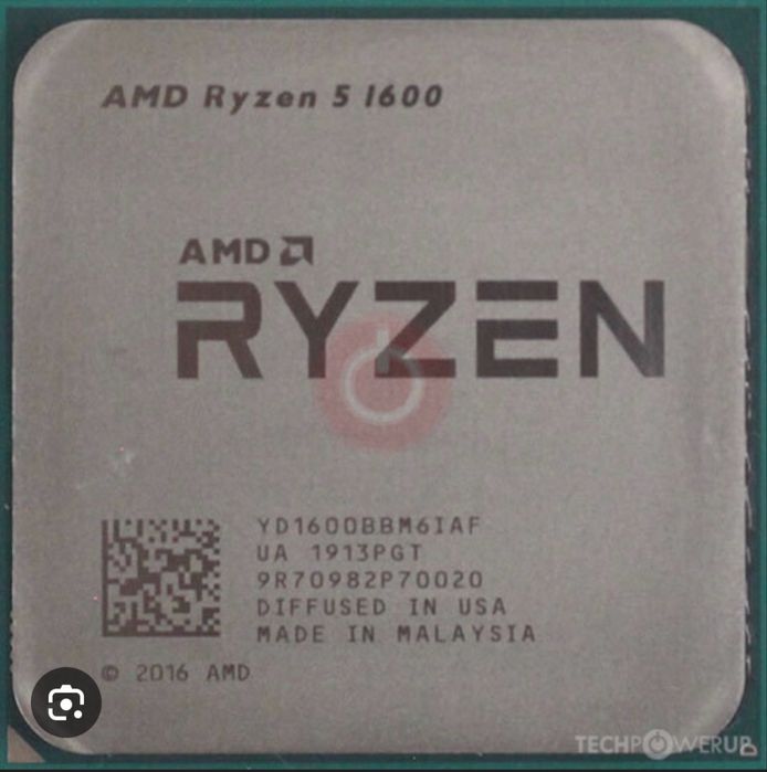 Ryzen 5 1600af procesor cu cooler