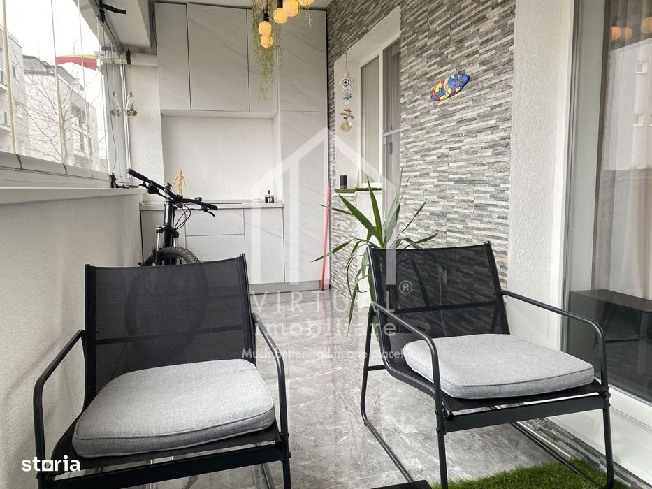 Apartament cu 3 camere, 71mp utili+balcon 12mp, loc de parcare