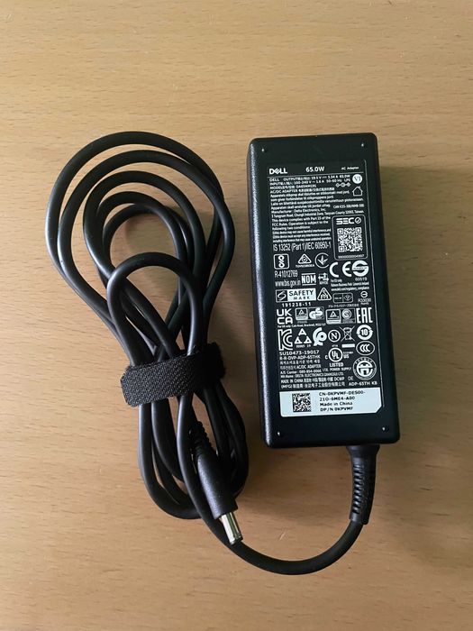Dell - 65W AC Adapter - Тънка 4.5 мм Букса - Oригинално зарядно лаптоп