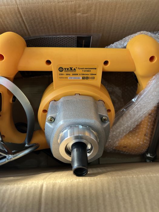 Миксер строительный «ТЕХА»электрический mekser мешалка