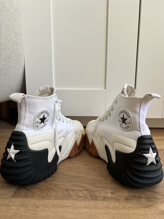 Converse Run Star Motion High White / Black / Gum Honey – mărimea 40